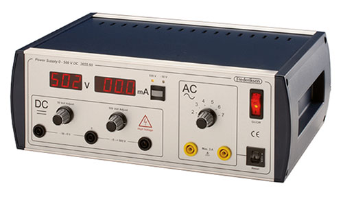 Alimentations électriques & générateurs: Alimentation Stabilisée Réglable  0-500 V DC, 50 mA