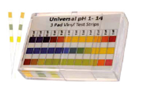 Bandelette indicatrice de pH avec quatre indicateurs - Labbox France